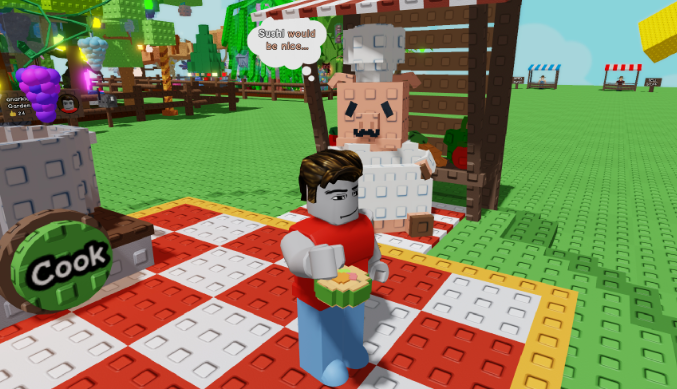 how to make sushi in grow a garden roblox